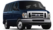 (M) 12 Passenger Van, Ford Super Clubwagon or similar FVAR